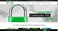Desktop Screenshot of hispassl.com