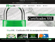 Tablet Screenshot of hispassl.com